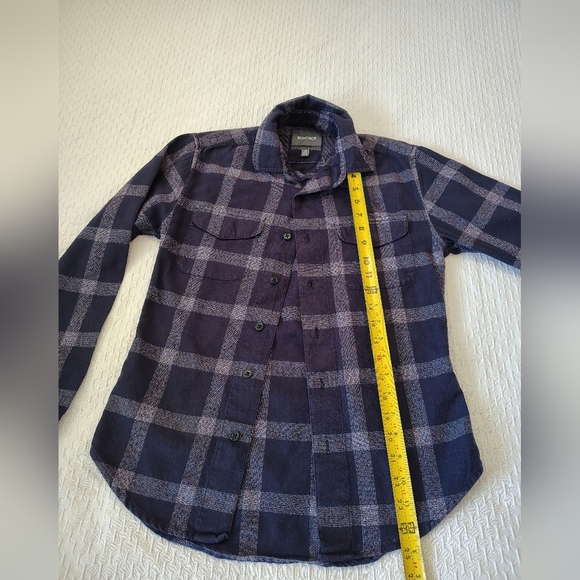 BONOBOS  Blue Casual Button Down Shirt Size XS - Picture 4 of 6